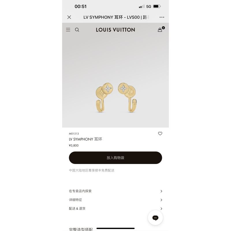 LV Earrings